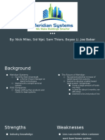 Meridian Systems' Broad Differentiator Strategy