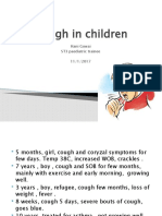 Cough in Paediatrics - For Medical Students