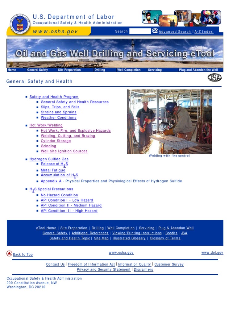 OSHA General Safety Guidelines | PDF | Occupational Safety And Health ...