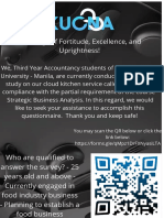 Greetings of Fortitude, Excellence, and Uprightness!: You May Scan The QR Below or Click The Link Below