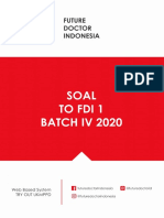 Soal to Fdi 1 Batch IV 2020