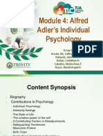 Alfred Adlers Individual Psychology