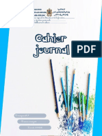 Cahier Journal Avec Couleur Watiqati - 2