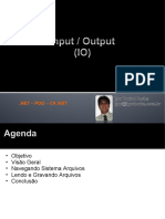 POO - C#.NET - Aula 02 - Input/Output (IO)