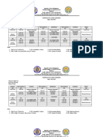 San Carlos City Division: Schedule of A and E Sessions Sept.-July 2022