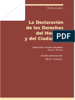 La Declaracion de Los Derechos Del Hombre y Del Ciudadano