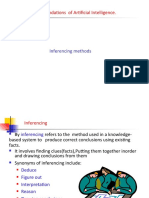 Principles/Foundations of Artificial Intelligence.: Inferencing Methods