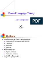 Formal Language Theory