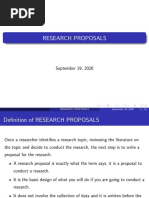 Research Proposals 3