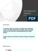 The Nature of Statistics