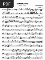 Download KENNY GARRETT - Human Nature Eb by Olivier de Montral SN53210095 doc pdf