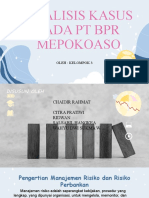 ANALISIS MANAJEMEN RISIKO BPR