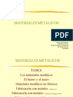 Materiales  Metalalicos