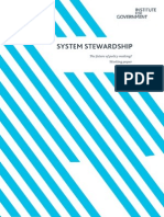 System Stewardship: The Future of Policy Making?