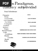 FRIED SCHNITMAN, Dora (Edit.) - Nuevos Paradigmas, Cultura y Subjetividad