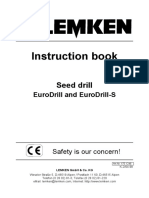 Lemken EuroDrill(S), Instruction Book (ENG)