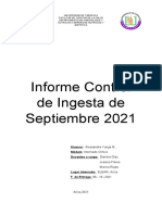 Informe Control de Ingesta de Septiembre 2021