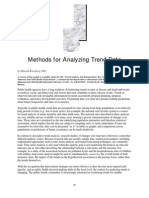Methods For Analyzing Trend Data: by Deborah Rosenberg, PHD