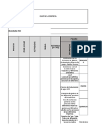 Matriz de Riesgos de Seguridad y Salud en El Trabajo