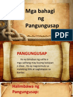 Bahagi NG Pangungusap