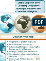 Chapter 5 - Global Corporate-Level Strategies: Choosing Competitive Strategies in Multiple Industries and Multiple Countries or Regions