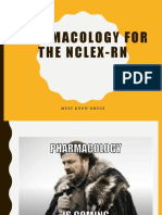 Pharmacology For Nclex PowerPoint