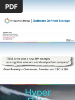 Software Defined Storage - IBM Spectrum Overview