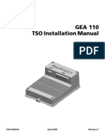 GEA 110 TSO Installation Manual: 190-01825-00 April 2020 Revision 7