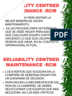 Reliability Centred Maintenance -Rcm