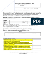 Formato de Informe Diagnosticas Nee