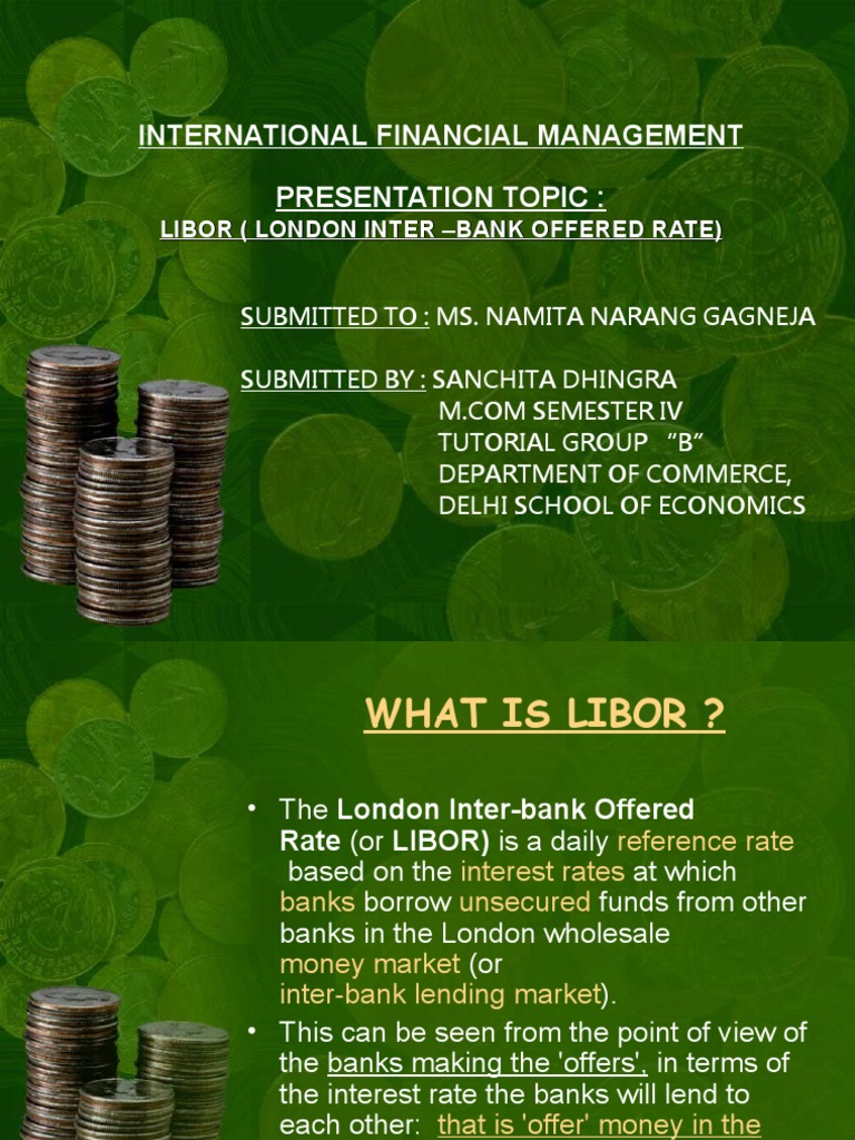 Understanding LIBOR: Key Insights | PDF | Libor | Swap (Finance)