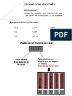 OPERACIONES CON DECIMALES - Grupo 1