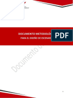 Documento Metodologico para Diseño de Escenarios