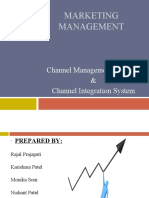 Marketing Management: Channel Management Decision & Channel Integration System