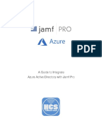 Integrating Azure Active Directory with Jamf Pro