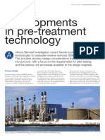 Developments in Pre-Treatment Technology: Desalination