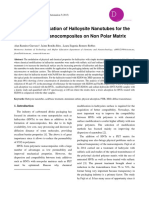 Chemical Modification of Halloysite Nano