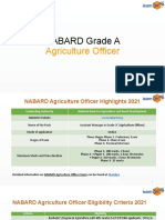 Nabard Grade A Agriculture Officer