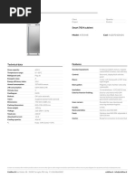 Smart 700 LT Cabinet: Model: A70/1NE Cod: A12070100101