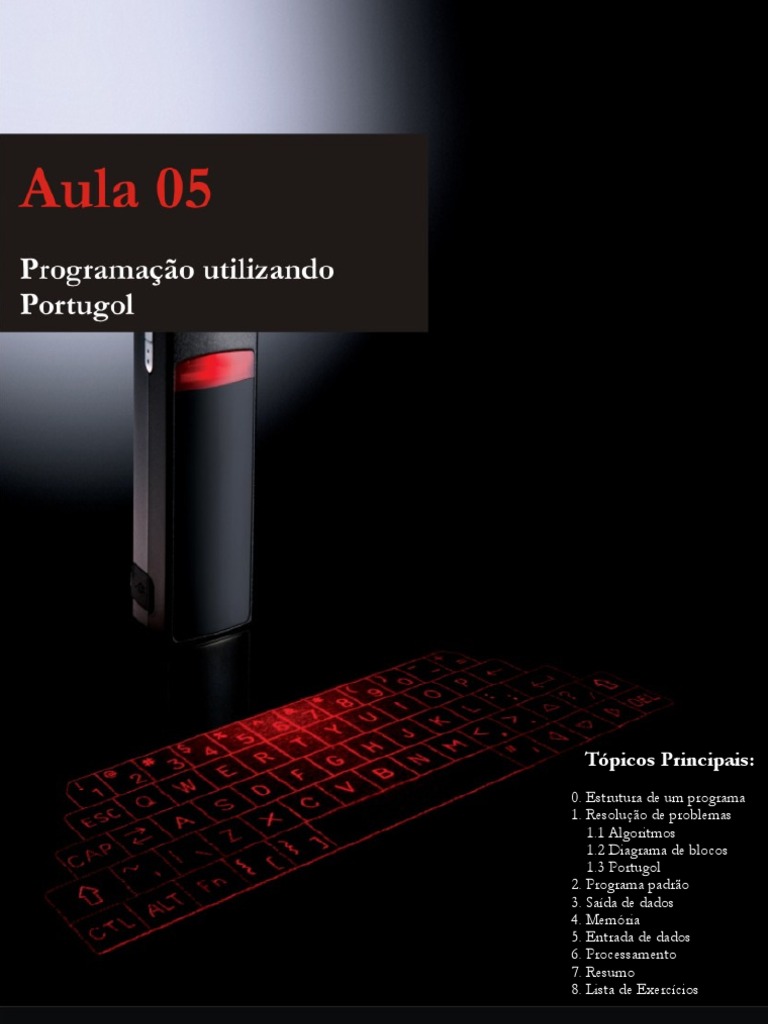 Aula 05 Introducao Ao Portugol VISUAL | PDF | Algoritmos | Linguagem de ...