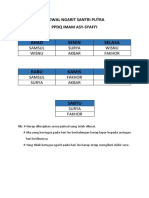 Jadwal Ngarit Santri Putra