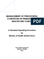 SOP Management of Periodontal Conditions in Primary Settings Final Approved PK (KP)