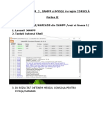 LLAB_NR_2_PARTEA II_BD__REGIM CONSOLA IN XAMPP