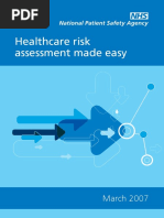 Healthcare Risk Assess