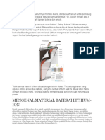 Susunan Baterai Lithium Umumnya Memiliki 4 Wire