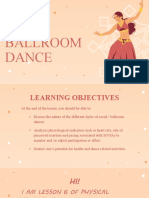 Ballroom Dance: Physical Educatiaon