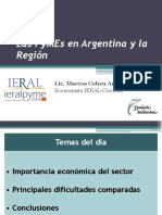Las Pymes en La Argentina y La Region