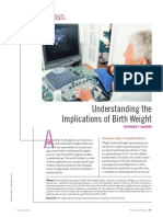 Understanding The Implications of Birth Weight: 28 Days