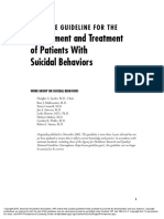 Assessment and Treatment Suicide