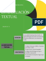 La Adecuación Textual (Grupo #01) C.C.